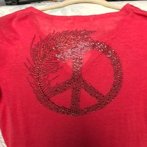 Hot pink/ coral sweater